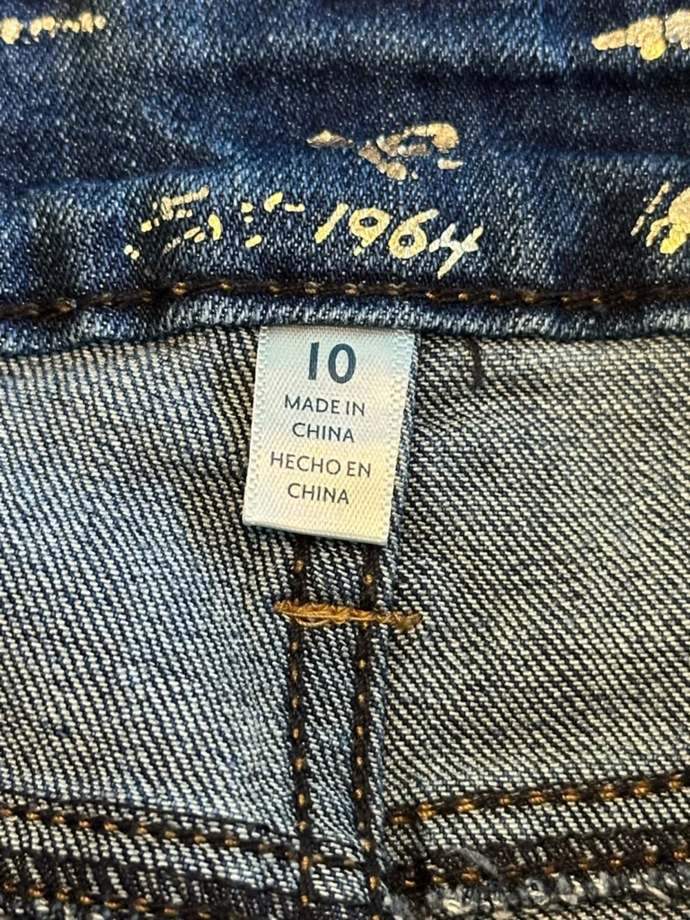 Seven 7 | Weekend Shorts - Distressed Dark Wash Cut-Offs, Size 10 - Picture 3 of 10